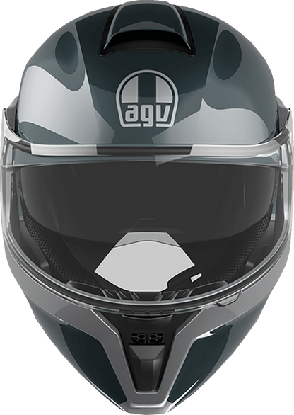 AGV Streetmodular Helmet - Levico - Gray/Silver - 2XL 21182960020032X