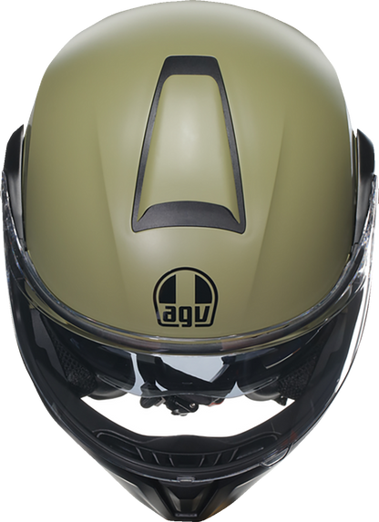 AGV Streetmodular Helmet - Mono - Matte Pastello Green/Black - Large 2118296002010L