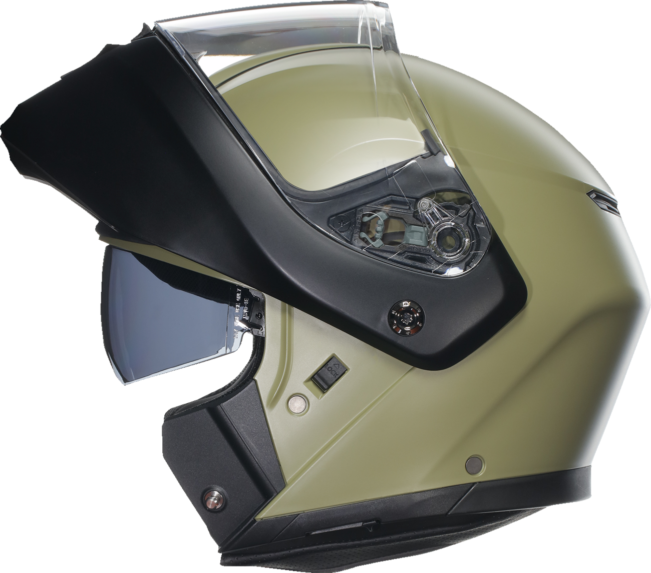 AGV Streetmodular Helmet - Mono - Matte Pastello Green/Black - 2XL 21182960020102X