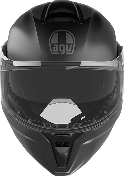 AGV Streetmodular Helmet - Resia - Matte Black/Gray - 2XL 21182960020052X