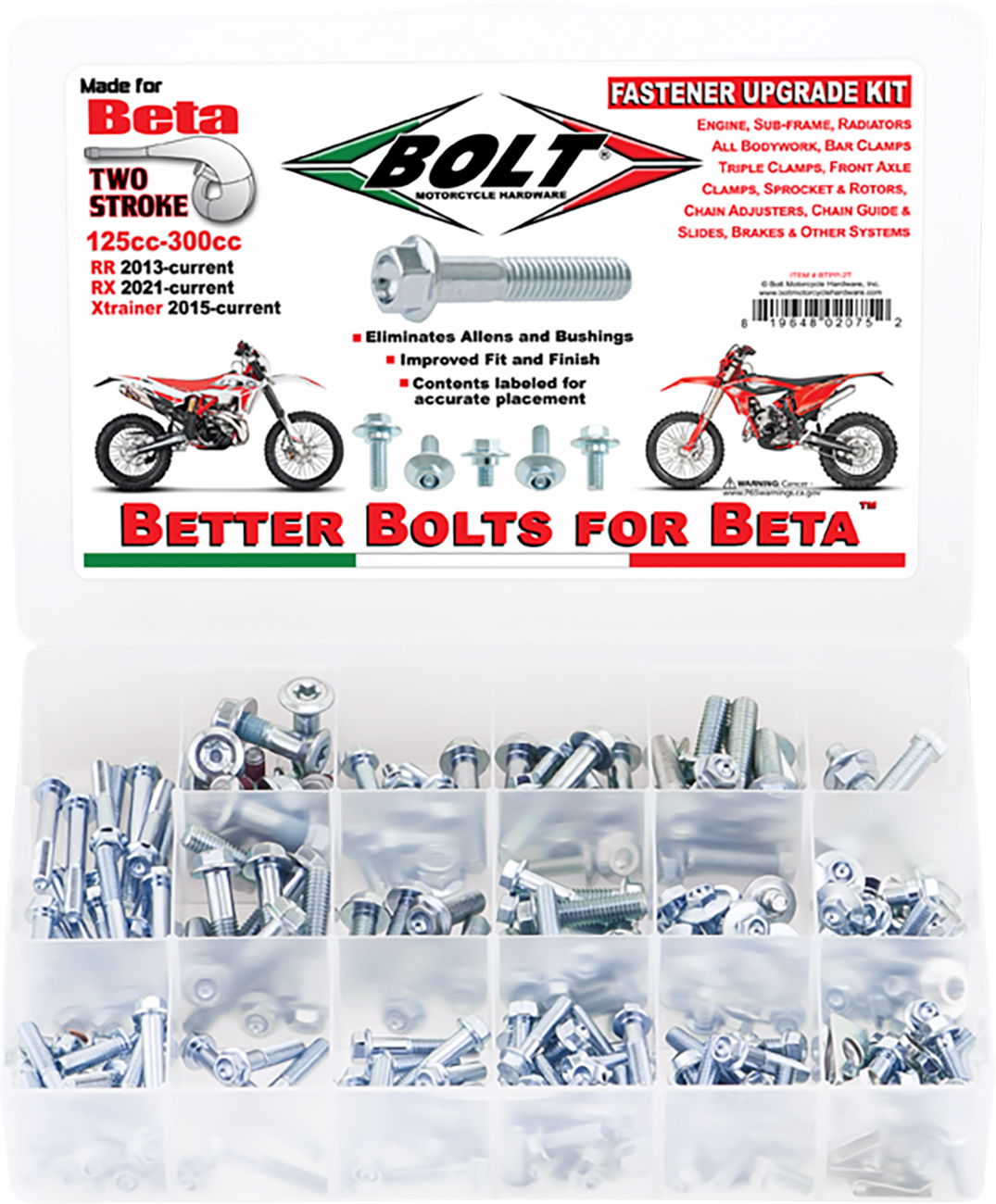 BOLT Hardware - Pro Pack - Beta - 2-Stroke BTPP-2T