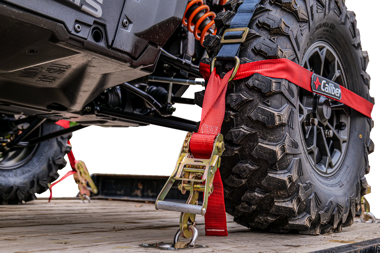 CALIBER TrailBlazer ORV Tie-Downs with Carry Bag - 4 Pack 13594