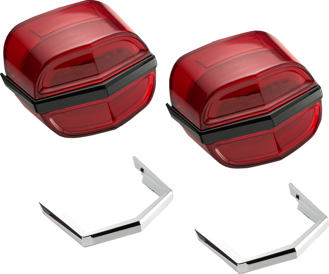 CIRO Taillights - Red Lens - Tri Glide 40931