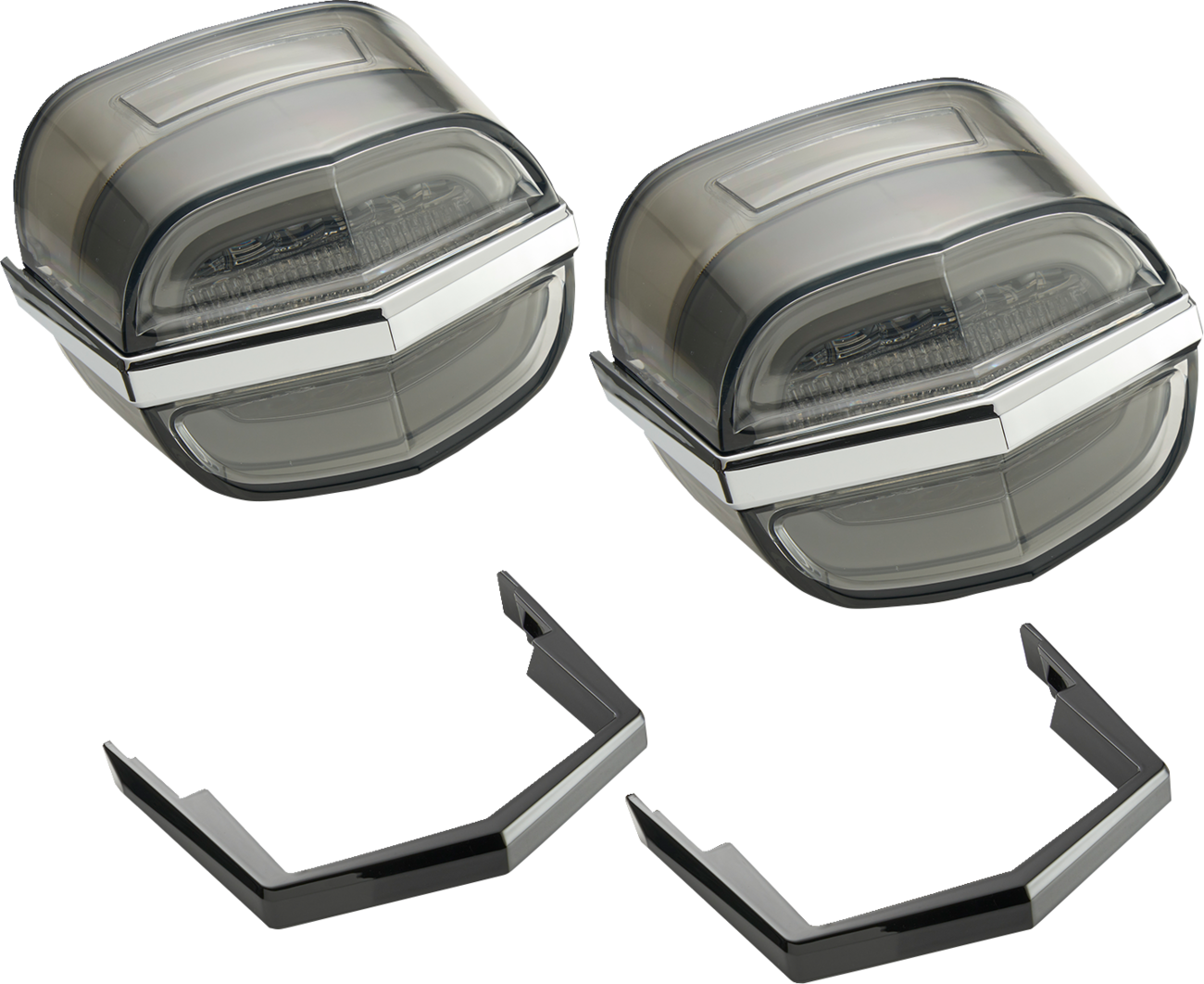 CIRO Taillights - Light Smoke Lens - Tri Glide 40933
