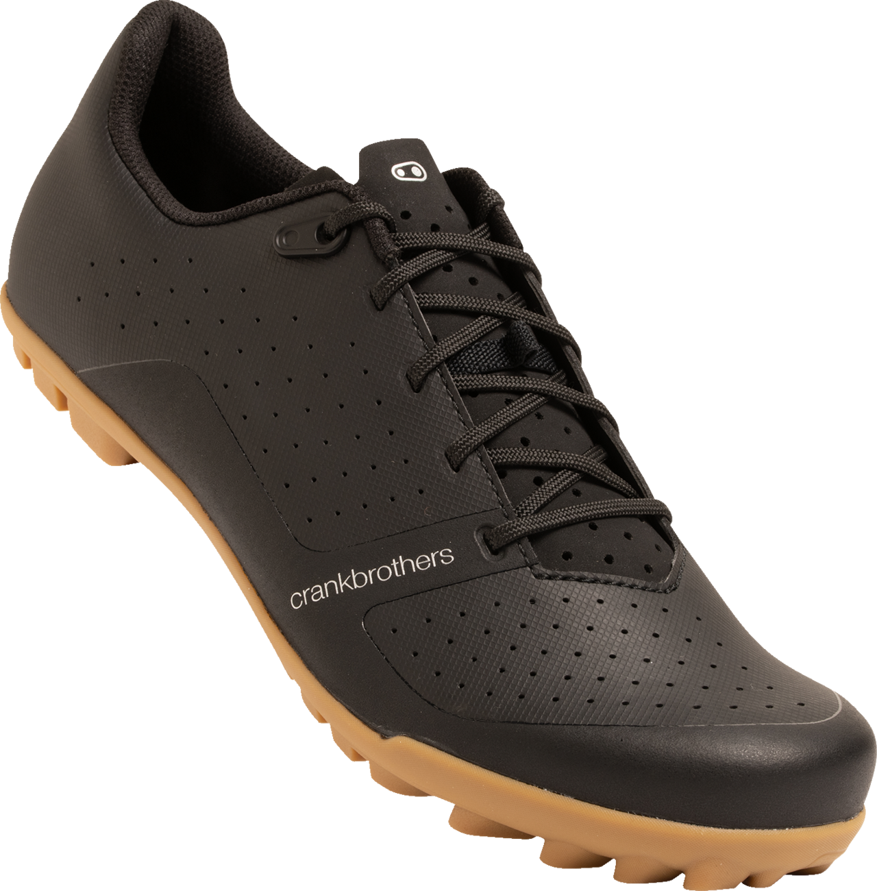 CRANKBROTHERS Candy Lace Clip-In Shoes - Black/Gum - US 10 CGL41010A100