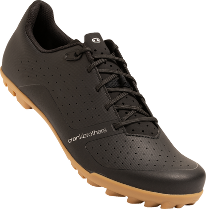 CRANKBROTHERS Candy Lace Clip-In Shoes - Black/Gum - US 10 CGL41010A100