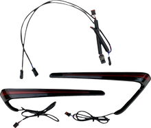 CUSTOM DYNAMICS Saddlebag Lights - LED - Red Lens CD-LRST-BAG-RB
