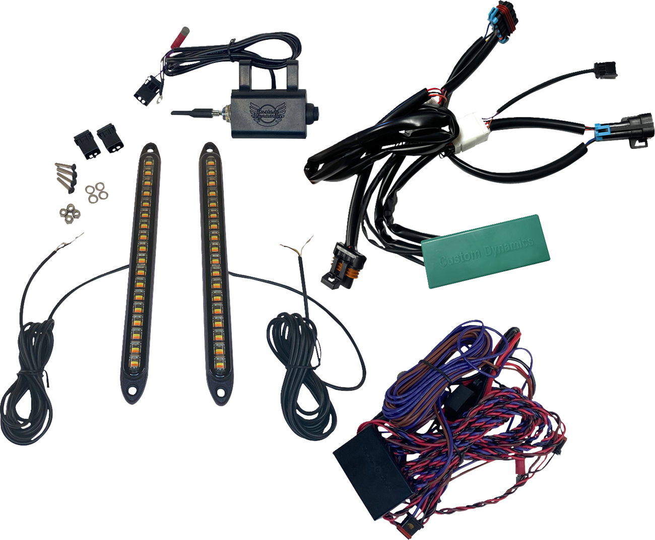 CUSTOM DYNAMICS Turn Signal Kit - Front/Rear - RZR CD-SXS-RZR3