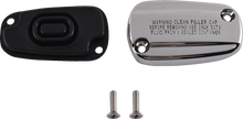 DRAG SPECIALTIES Rear Master Cylinder Cover - M8 Softail - Chrome 78700
