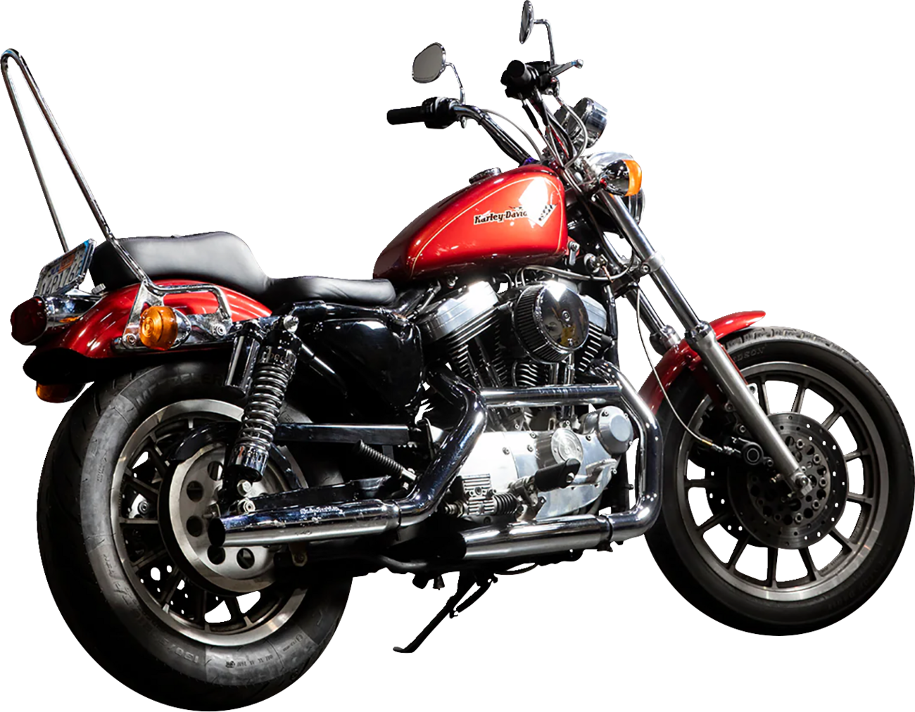 BILTWELL EXFIL Sissy Bar - XL - Chrome 5003-503