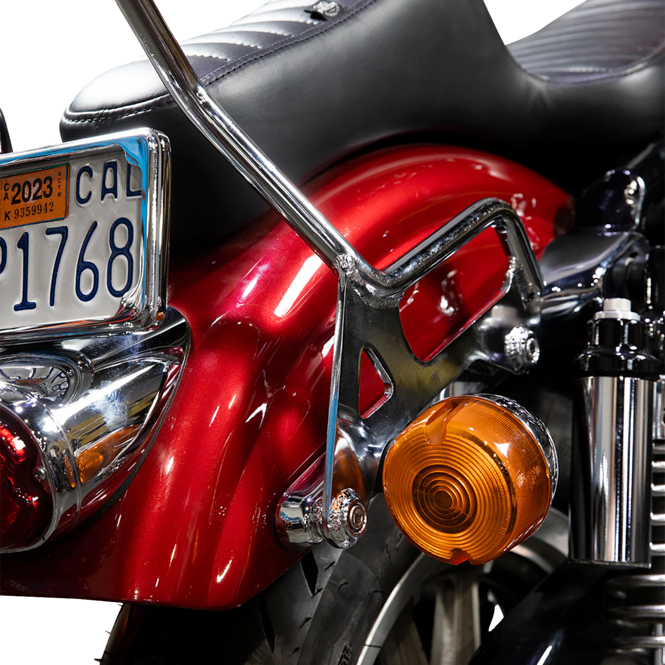 BILTWELL EXFIL Sissy Bar - XL - Chrome 5003-503