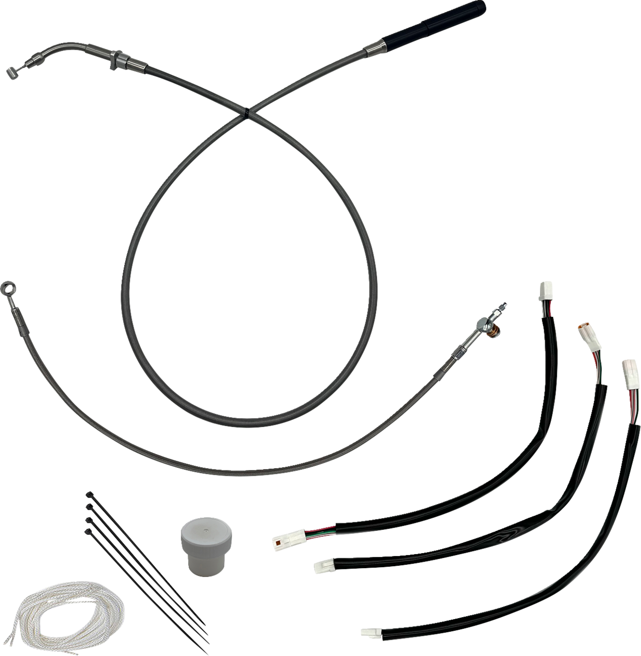 FAT BAGGERS INC. EZ Install Kit - +4" - FLHX/SE - Braided 149012