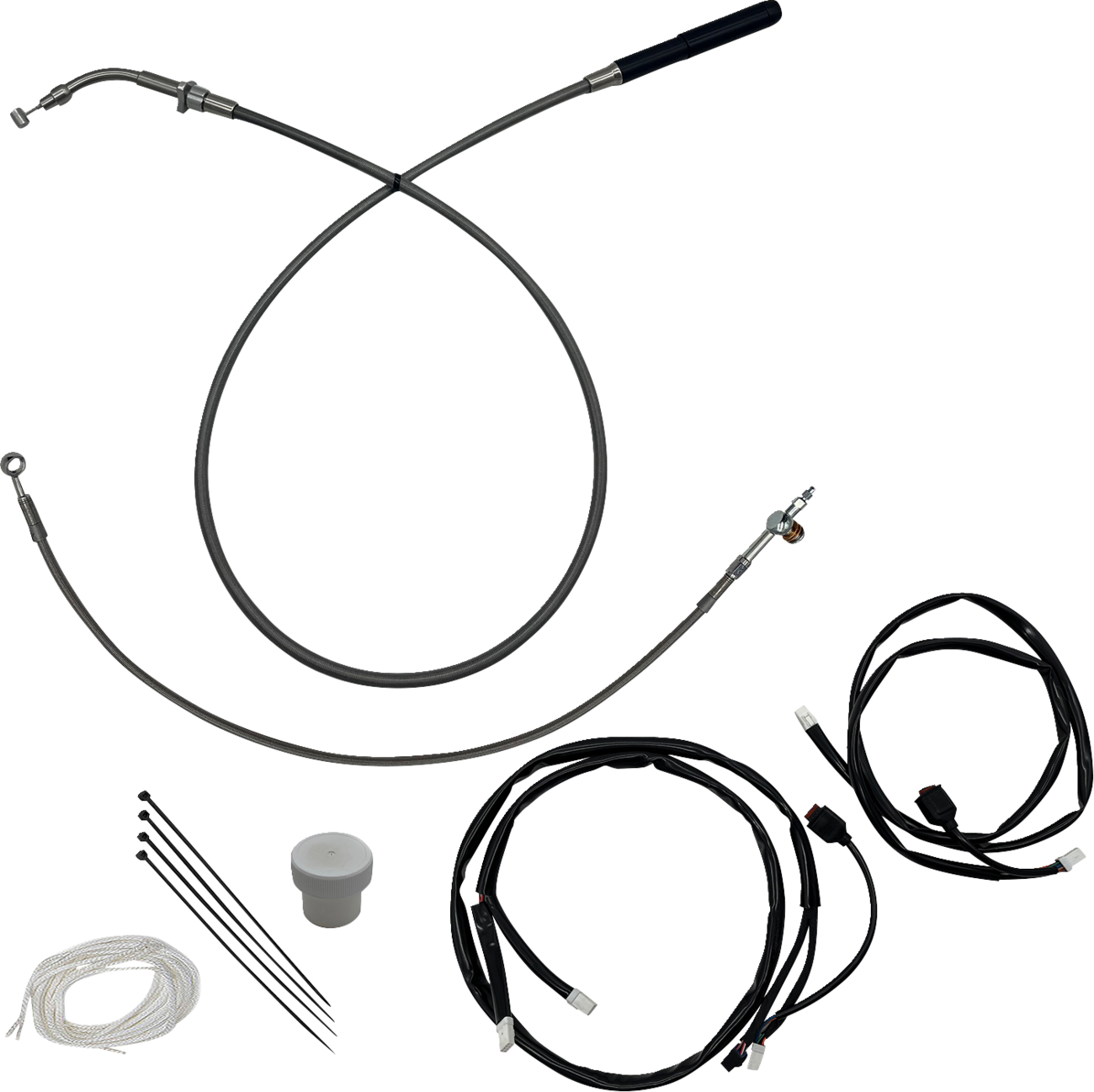 FAT BAGGERS INC. EZ Install Kit - +6" - FLHX/SE - Braided 149014