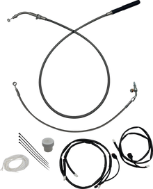 FAT BAGGERS INC. EZ Install Kit - +6" - FLTR/SE - Braided 149916