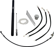 FAT BAGGERS INC. Handlebar Clutch Cable Extension - +4" - Road Glide - Black 139914-B