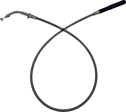 FAT BAGGERS INC. EZ Install Upper Clutch Cable - FLHX/FLTR,SE - +2" - Braided Stainless Steel 108002