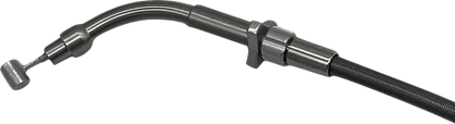 FAT BAGGERS INC. EZ Install Upper Clutch Cable - FLHX/FLTR,SE - +2" - Braided Stainless Steel 108002