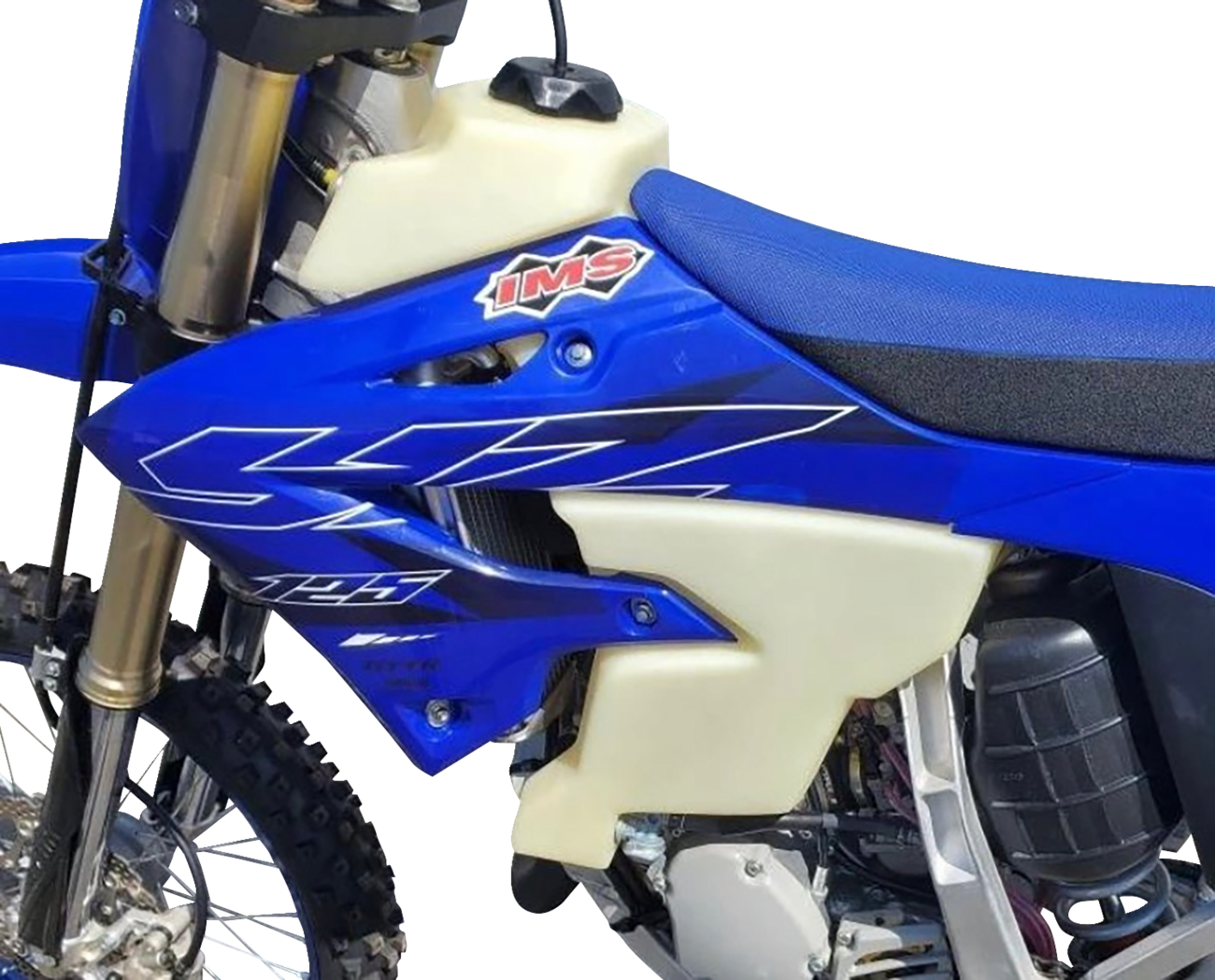 IMS PRODUCTS INC. Large-Capacity Gas Tank - Natural - Yamaha - 3.2 Gallon 117342-N2