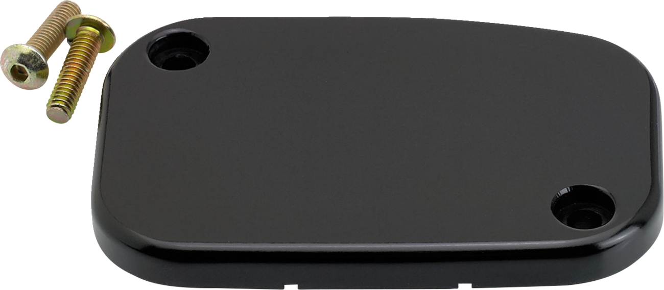 JOKER MACHINE Hydraulic Clutch Master Cylinder Cover - Smooth - Black 08-014B