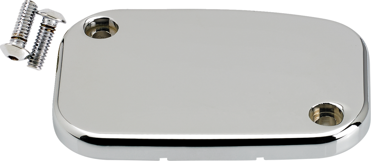 JOKER MACHINE Hydraulic Clutch Master Cylinder Cover - Smooth - Chrome 08-014C