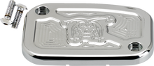 JOKER MACHINE Hydraulic Clutch Master Cylinder Cover - Joker - Chrome 08-013C