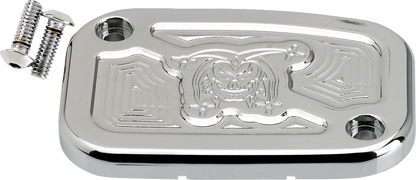JOKER MACHINE Hydraulic Clutch Master Cylinder Cover - Joker - Chrome 08-013C