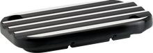 JOKER MACHINE Hydraulic Clutch Master Cylinder Cover - Finned - Black/Silver 08-012B