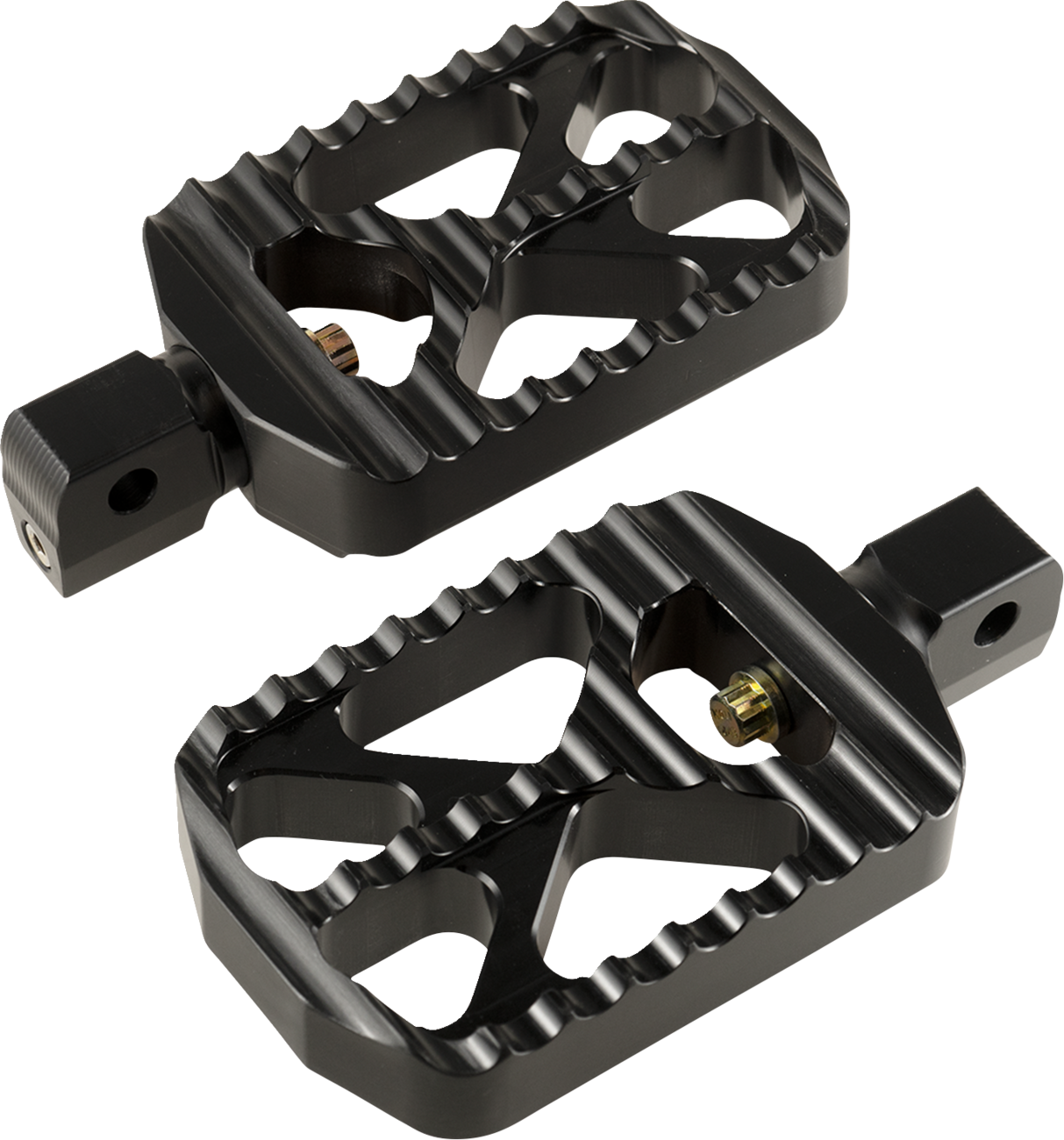JOKER MACHINE Bear Claw Foot Pegs - Black - Indian 08-646-5B