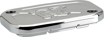 JOKER MACHINE Hydraulic Clutch Master Cylinder Cover - Joker - Chrome 08-013C