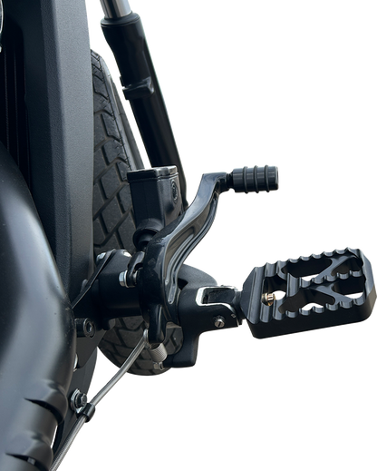 JOKER MACHINE EZ Shift Peg/Brake Pedal - Black - HD 08-653-1