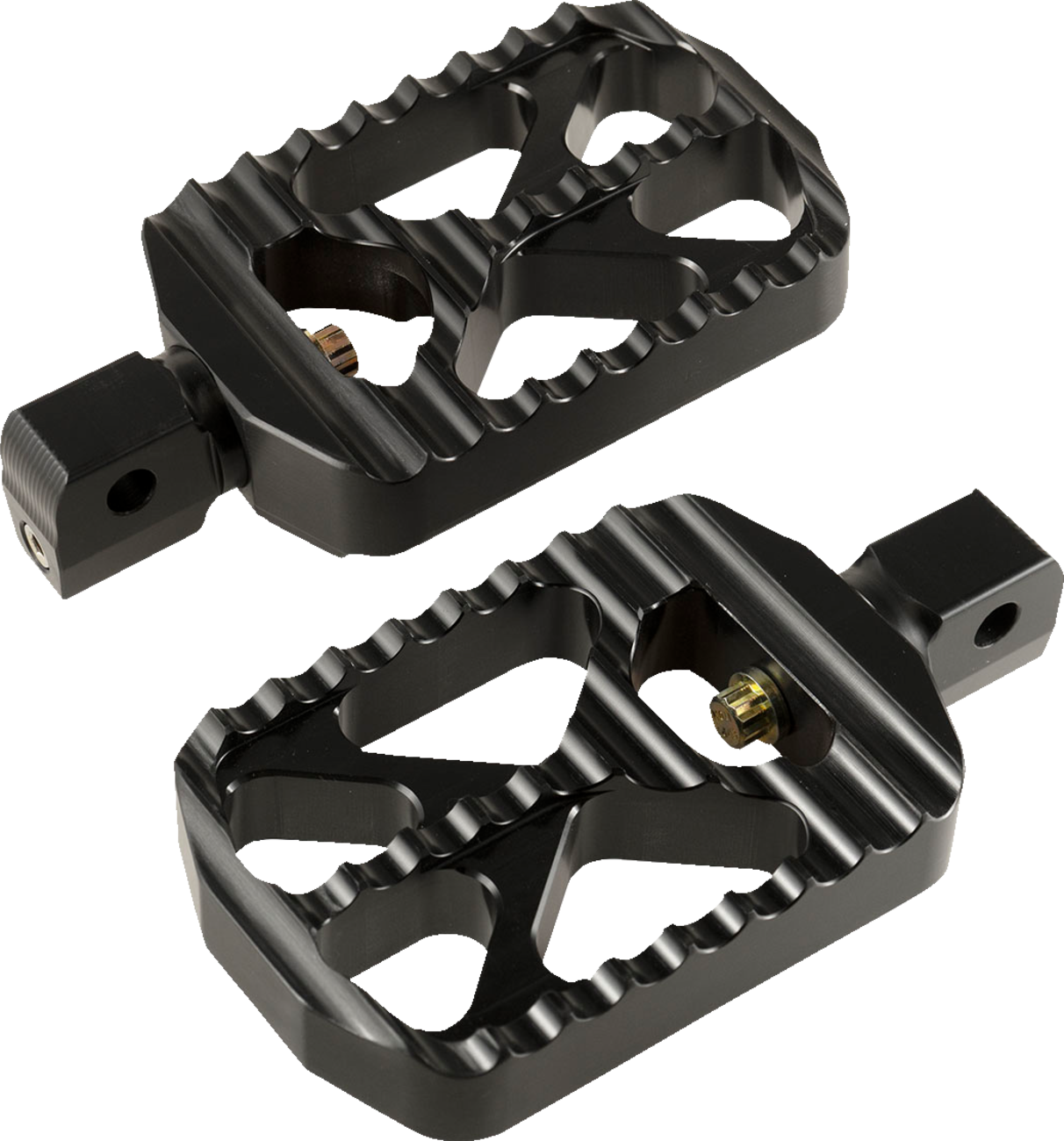 JOKER MACHINE Bear Claw Foot Pegs - Black - Indian 08-646-8B