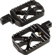 JOKER MACHINE Bear Claw Foot Pegs - Black - Harley-Davidson 08-646-3B