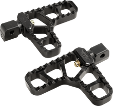 JOKER MACHINE Serrated Heel Pegs - Black - Indian 08-62-8B