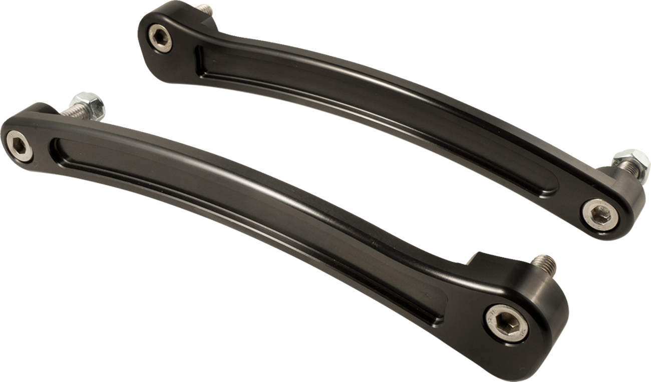 JOKER MACHINE Fender Side Rails - Black - Indian Scout 30-700-1