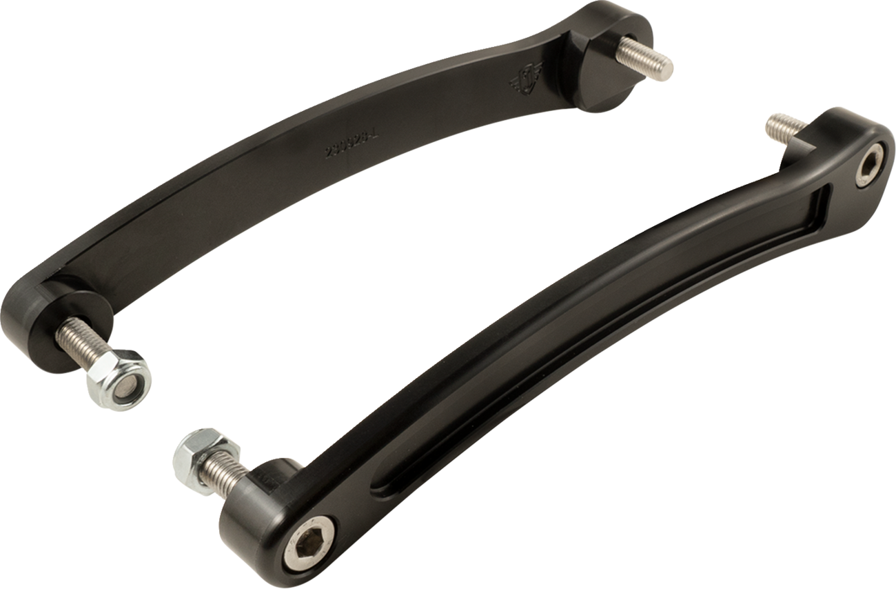 JOKER MACHINE Fender Side Rails - Black - Indian Scout 30-700-1