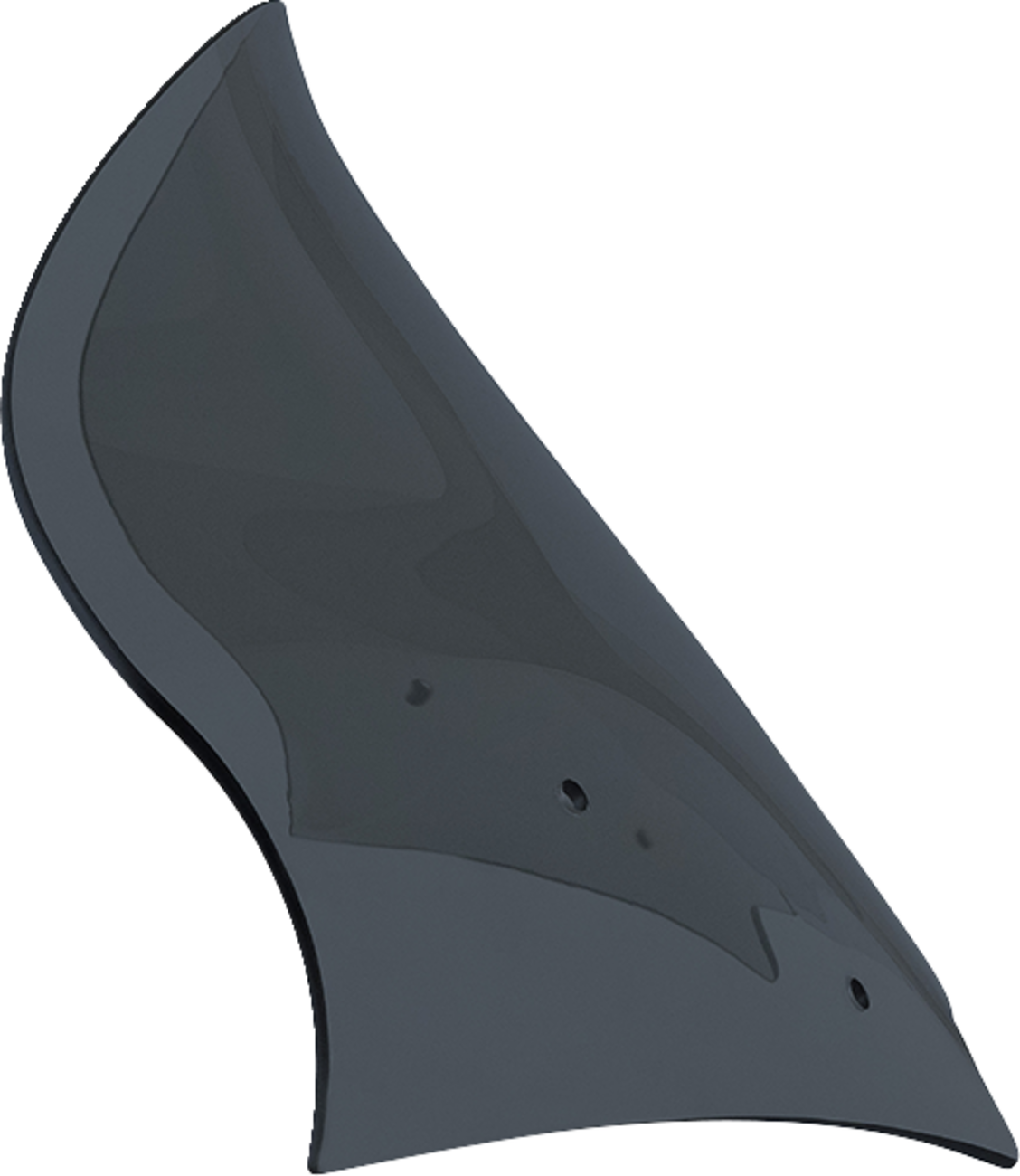 KLOCK WERKS Flare™ Windshield - 13-1/2" - Dark Smoke - FLTRX KWW-01-0704-DS