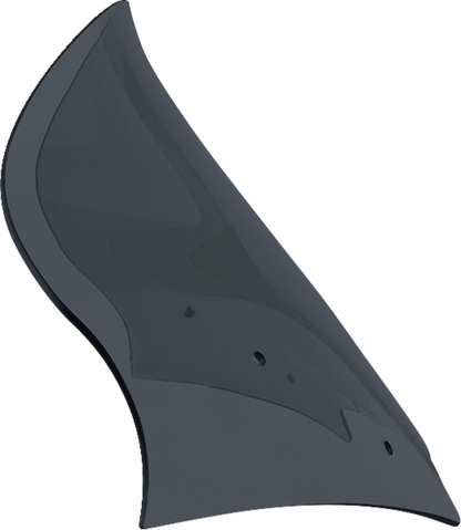 KLOCK WERKS Flare™ Windshield - 13-1/2" - Dark Smoke - FLTRX KWW-01-0704-DS