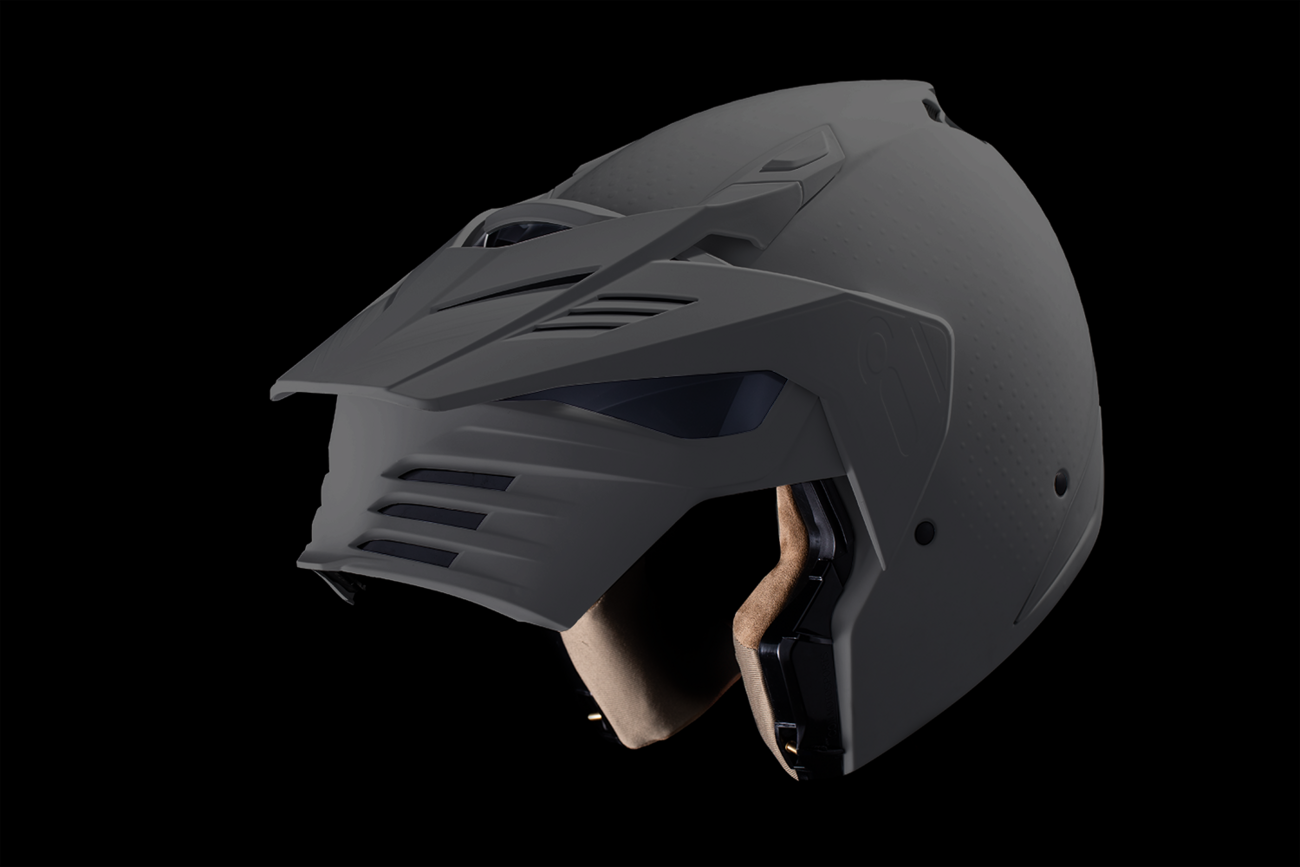 ICON Elsinore™ Helmet - Monotype - Gray - XS 0104-3322