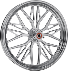 PERFORMANCE MACHINE (PM) Wheel - Nivis - Front - Dual Disc/without ABS - Black/Contrast Cut Platinum - 21x3.5 1202-7106R-NVSAJAP-B