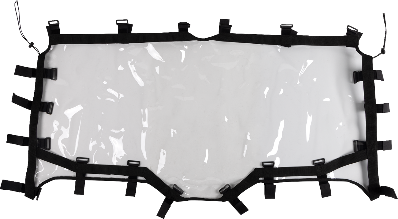 MOOSE OFFROAD Rear Windscreen - Talon 4 HT4RW-11