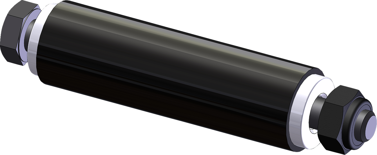 KFI PRODUCTS Stealth Roller Fairlead - Replacement Horizontal Roller - Standard RK-ALU-HS