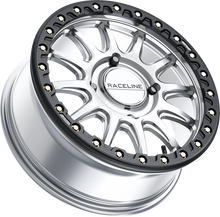 RACELINE WHEELS Wheel - Alpha - Front/Rear - Hyper Silver/with Black Ring - 17x7 - 4/156 - +25 mm A14SB-77056+25