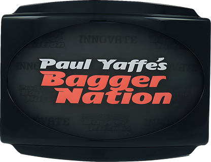 PAUL YAFFE BAGGER NATION License Plate Frame - Black PYO:USLP3-B-23L
