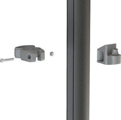MOOSE OFFROAD Clamp - Mirror/Side View - Black CFPRO-1