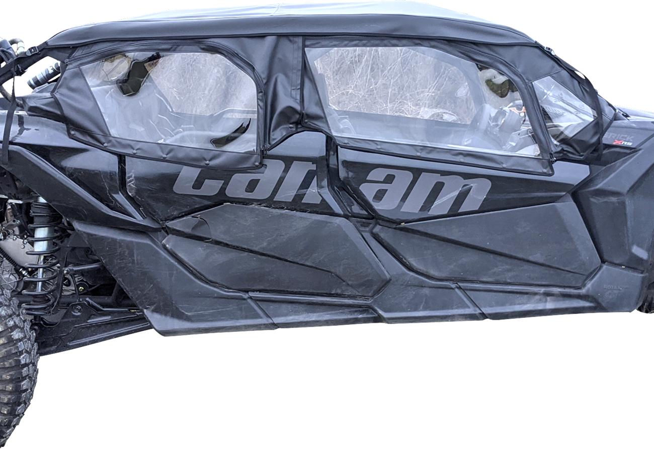 SEIZMIK Soft Upper Doors - Black - Can-Am - Maverick 51-20994