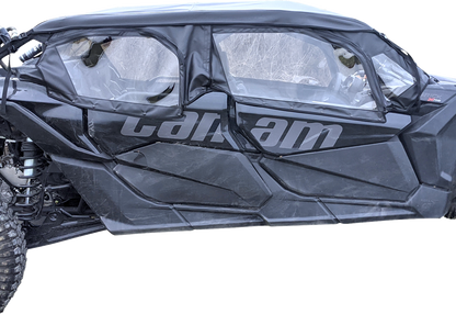 SEIZMIK Soft Upper Doors - Black - Can-Am - Maverick 51-20994