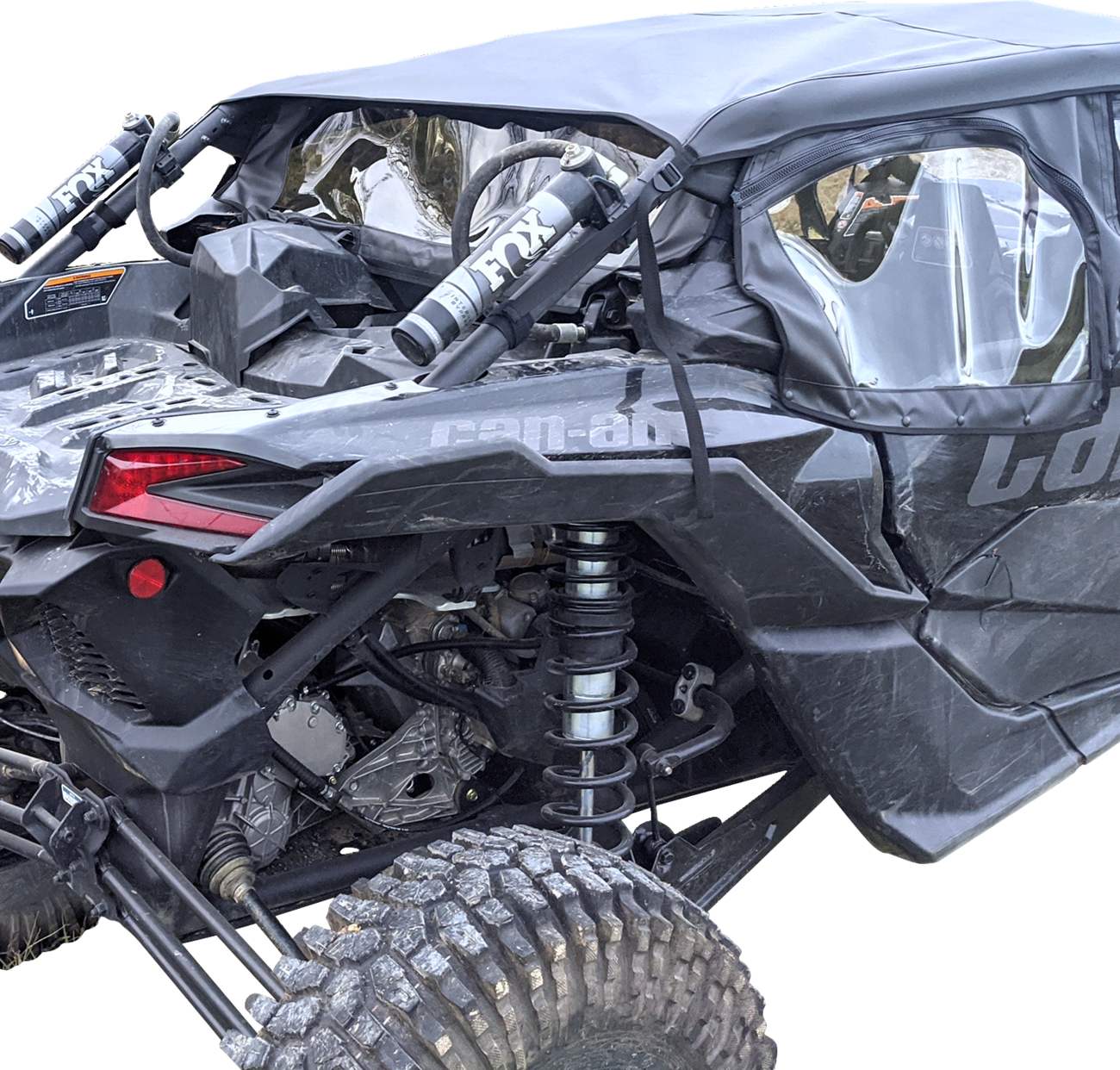 SEIZMIK Soft Upper Doors - Black - Can-Am - Maverick 51-20994