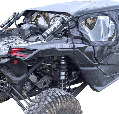 SEIZMIK Soft Upper Doors - Black - Can-Am - Maverick 51-20994