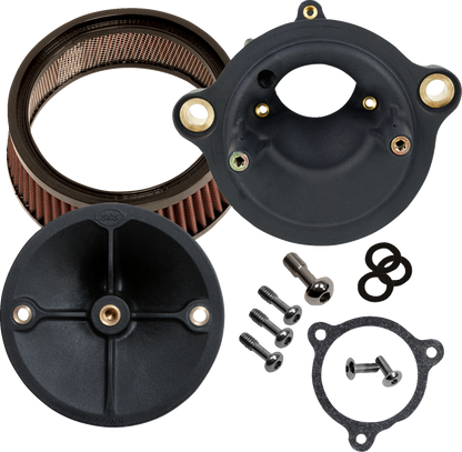 S&S CYCLE Super Stock™ Stealth Air Cleaner Kit - No Cover - M8 Touring 170-0803