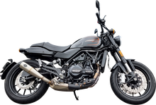 S&S CYCLE Grand National Slip-On Muffler - Brushed Stainless Steel - X™500 550-1114